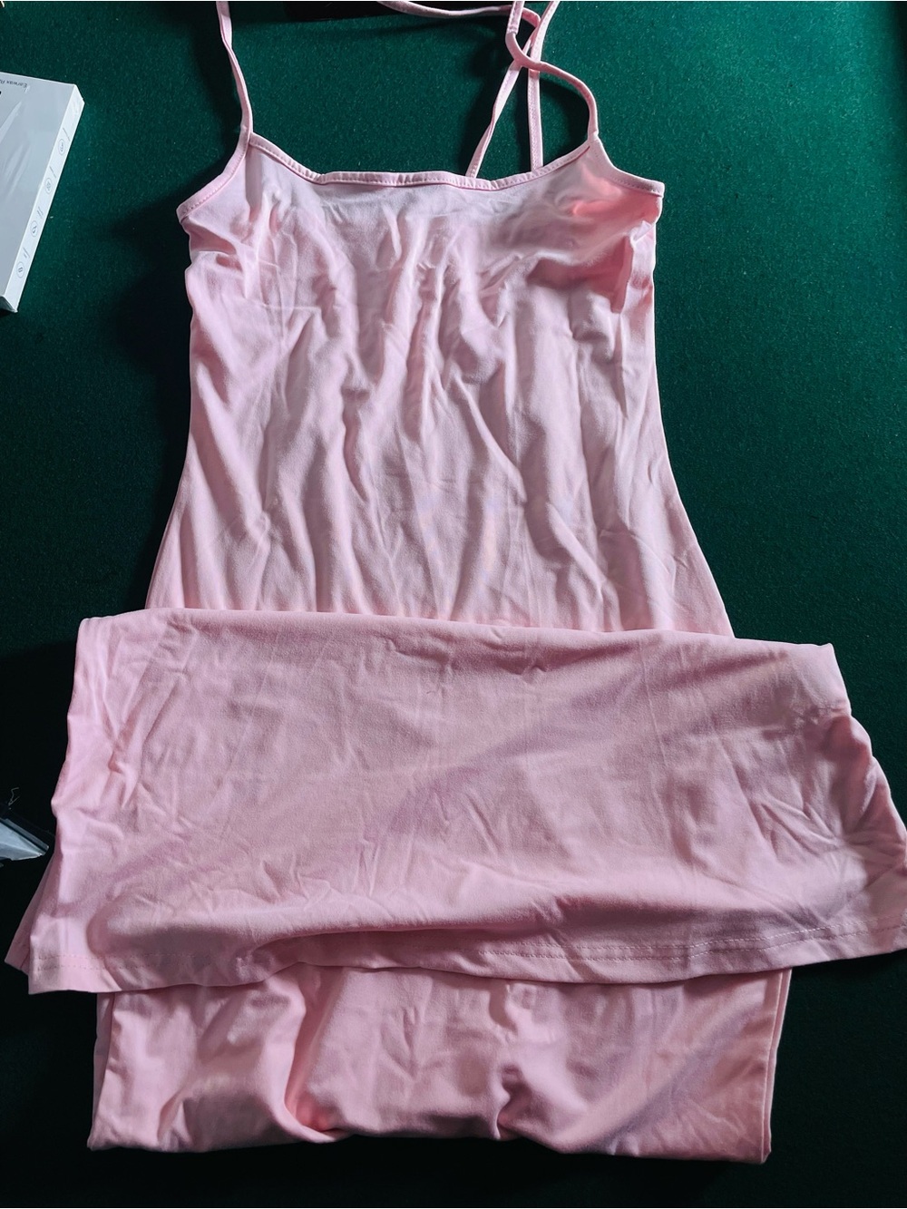 Soft Pink Women's Slip Dress - Lightweight Camisole Style